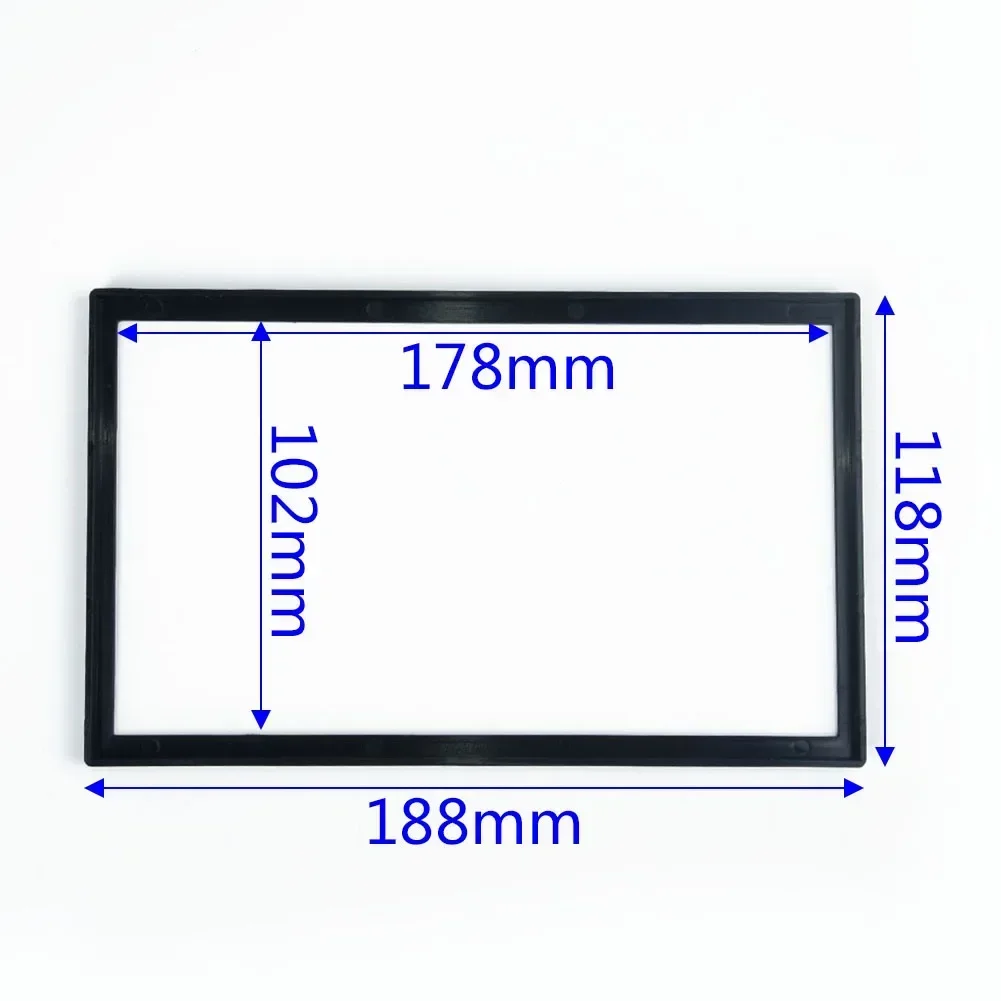 2Din Stereo Audio Dash Bezel Panel Mounting Frame For Car Radio DVD Player Navigation Audio Modification Bracket Inner Frame