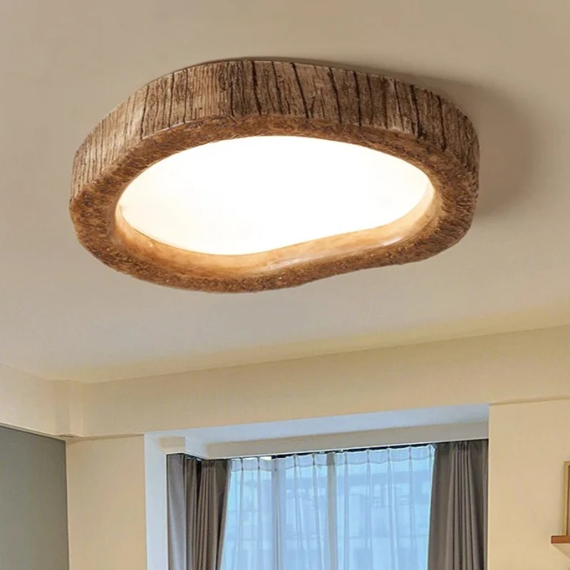 

Скандинавский потолочный светильник под дерево, минималистичный декор для спальни, светильники для спален, гостевых домов, коридоров, балконов
