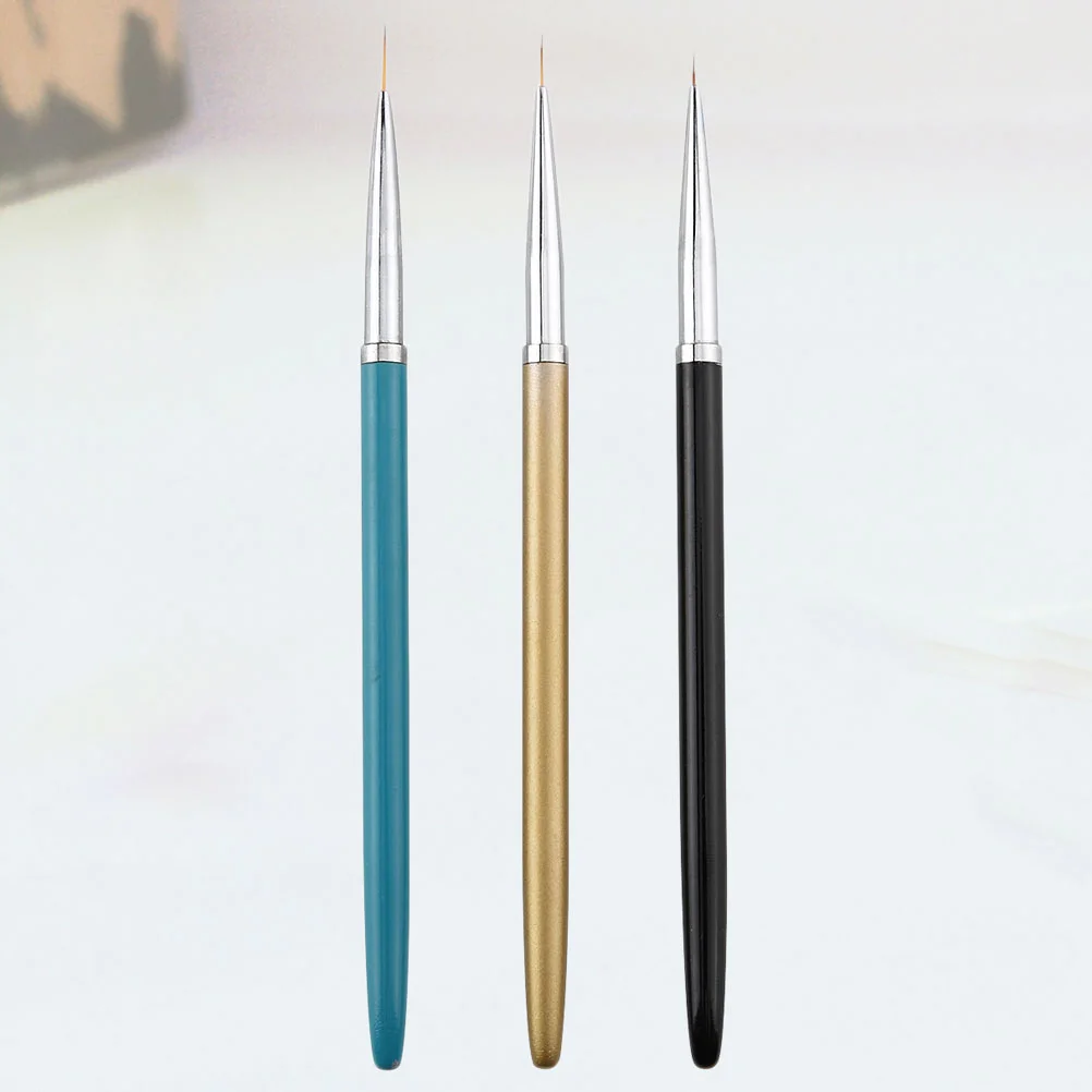 

Nail Kits Tools for Paiting Nails Manicure Drill Gel Black Detail Paint Brush