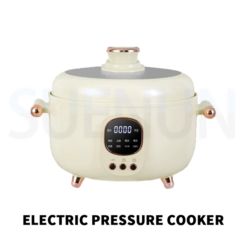 Three Compartment Inner Pot Rice Cooker Multifunctional Intelligent Pressure Cooker Three Compartment Pressure Cooker Non Stick