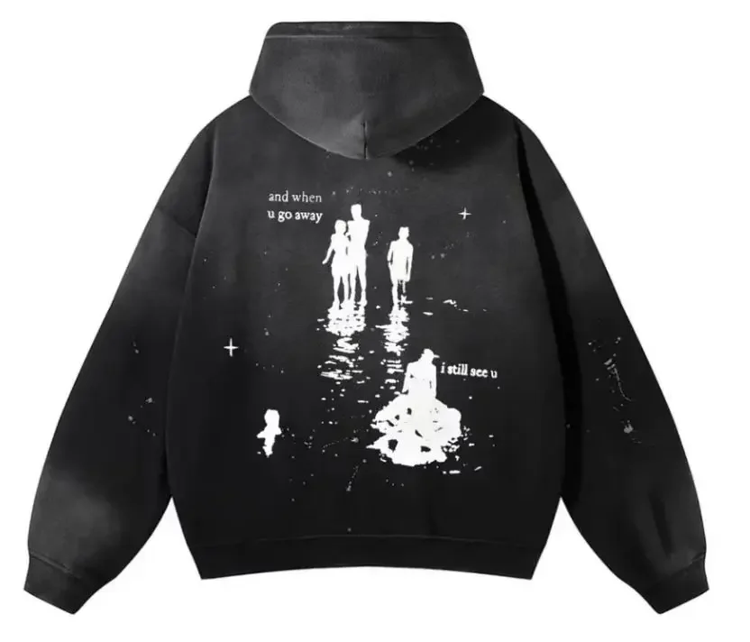 New Autumn  WinterMen Hoodie Street Fashion 3D Digital Printed Hooded Sweatshirt