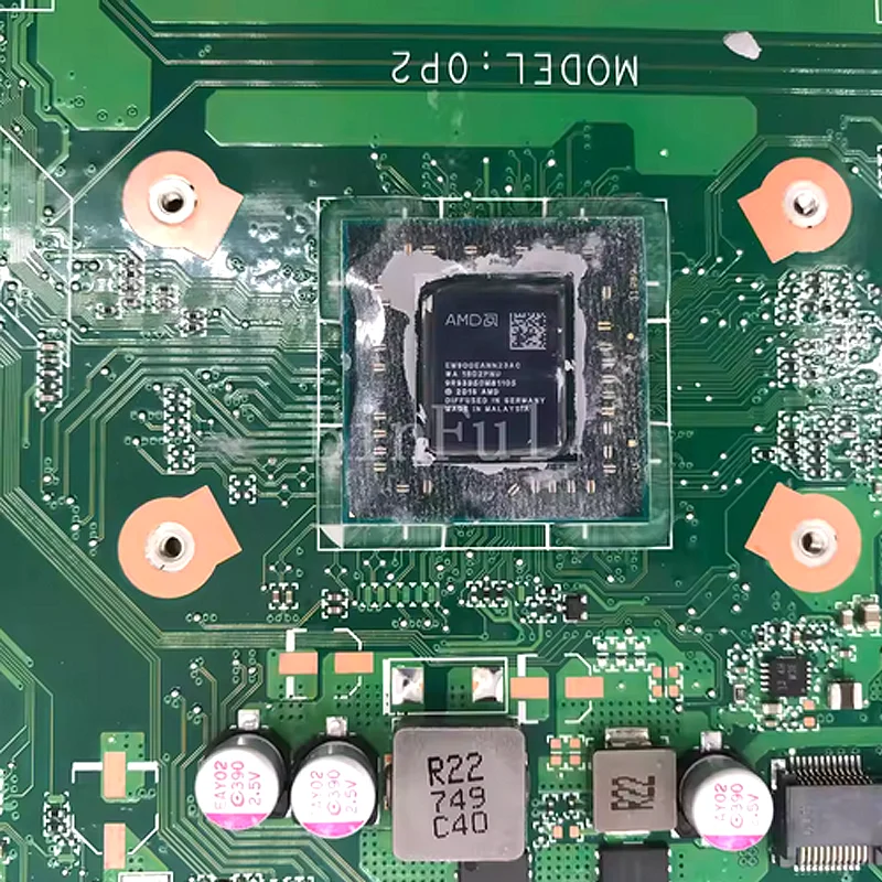 

Материнская плата DA00P2MB6D0 для ноутбука HP 240 G6 14-BW 14Z-BW с процессором AMD E2-9000E, 100% полное тестирование, работает хорошо