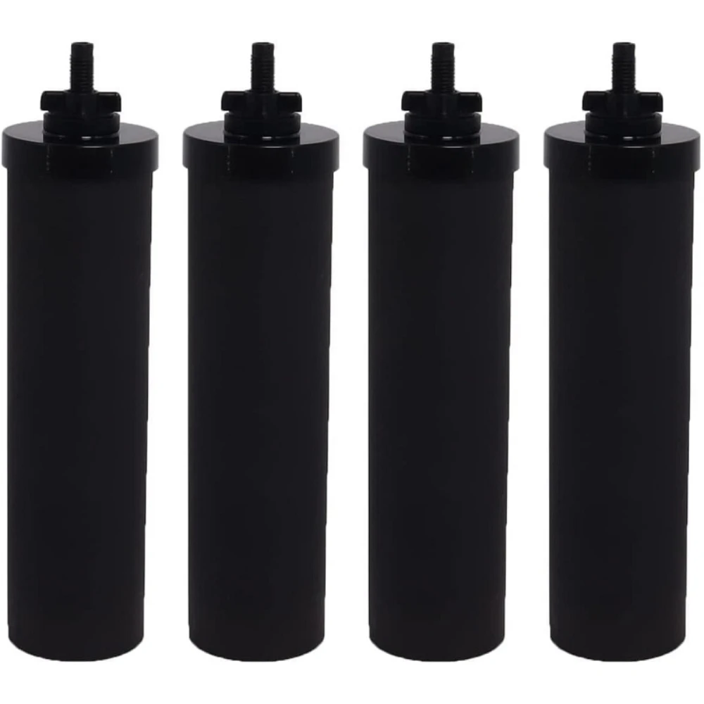 Black Purification Elements Black Water Filters for Water Purification Compatible Gravity Filtration System Fetechmate Series