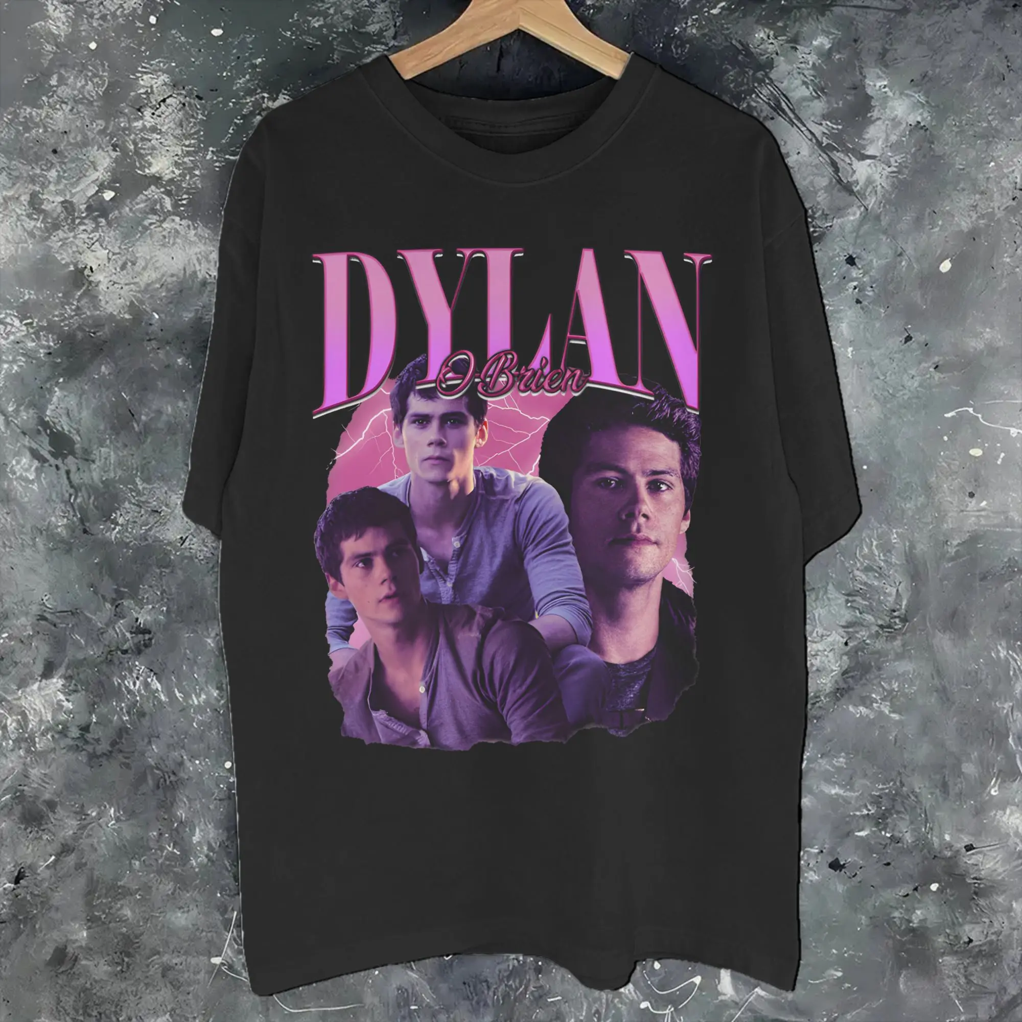 Dylan Obrien Actor Accessories Unisex T Shirts Pure Cotton Tee Graphic Printed  T-shirt Clothing