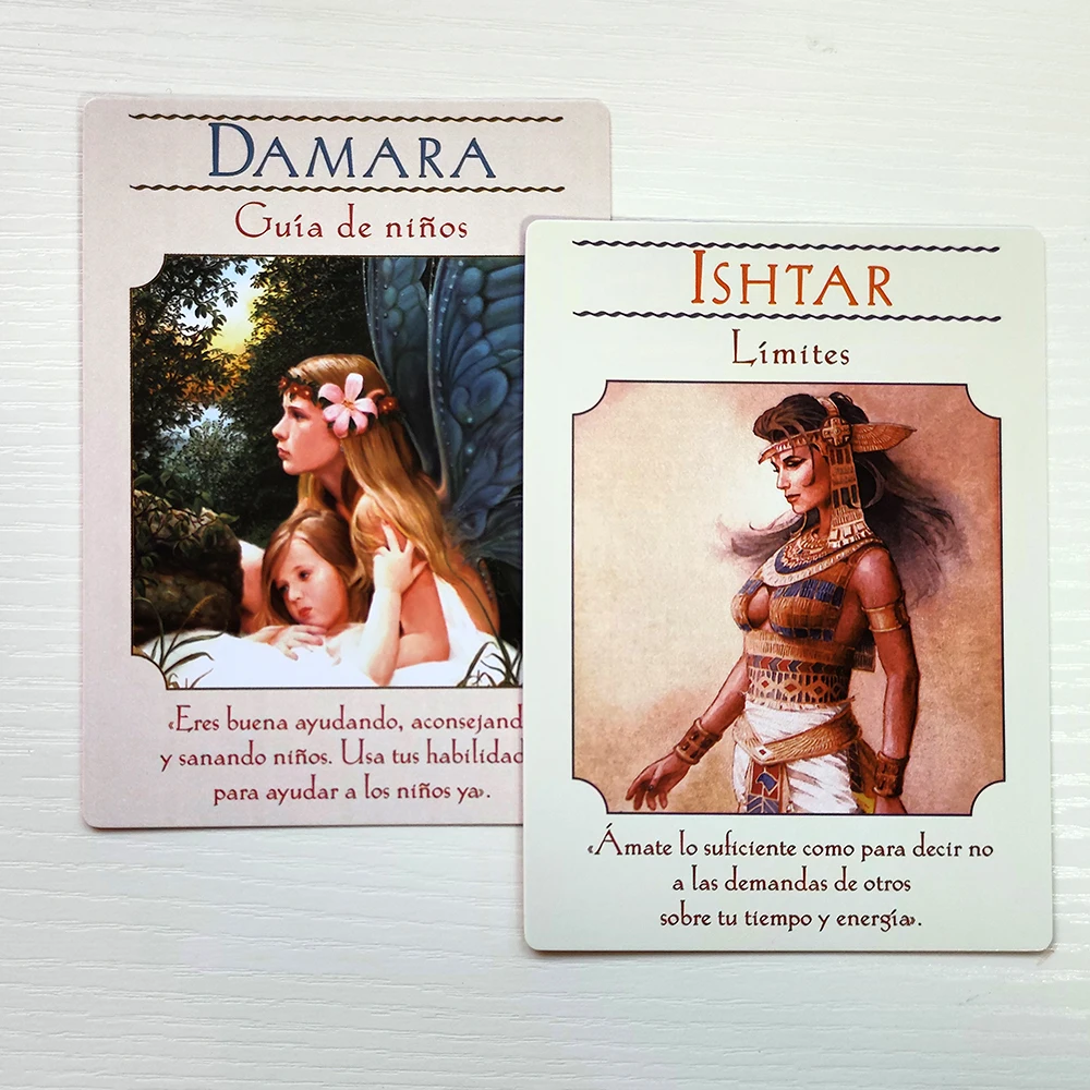 Spanish Edition 1:1 Las Cartas Del Oráculo De Las Diosas: 44 cartas del oráculo y PDF libro guía (Tarot y adivinación)