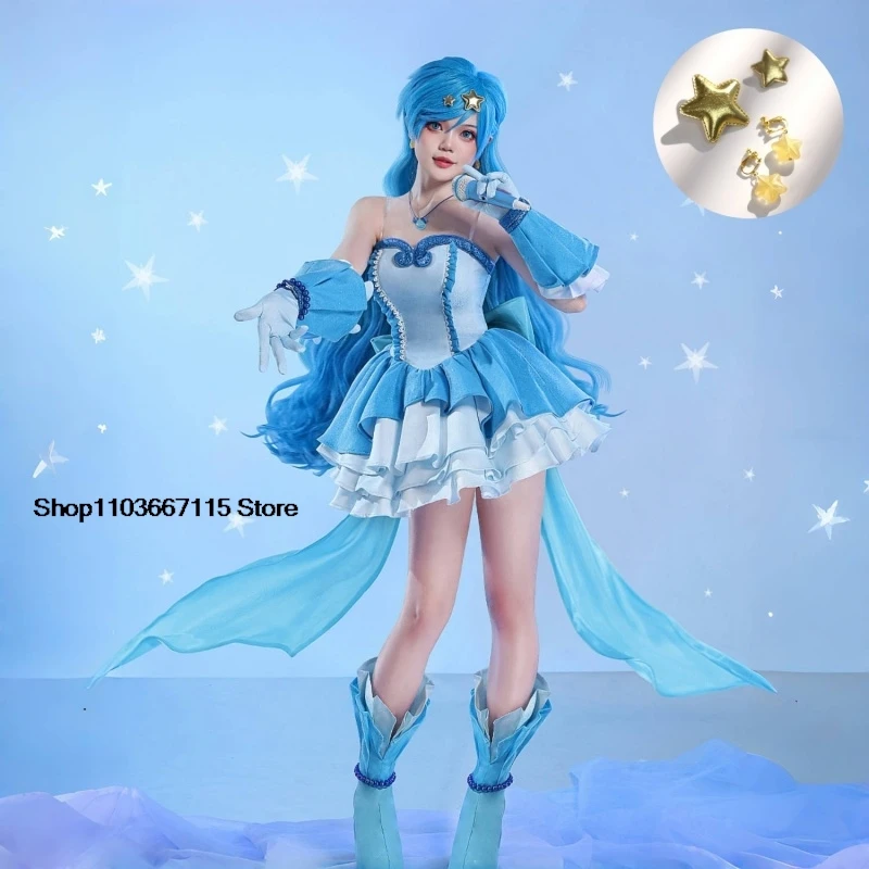 Mermaid Melody Nanami Ruchia Luchia Hanon Hosho Cosplay Costume Christmas Dress Accessories Costumes Cosplay Free Gift Headgear