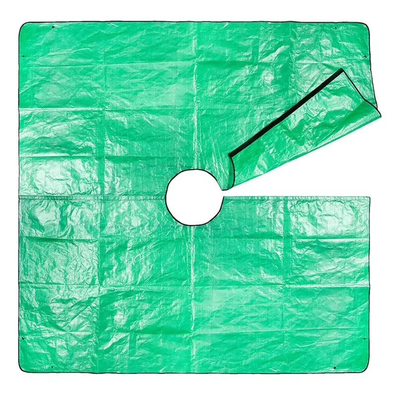 

Landscape Pruning Tarp Pruning Tarp With 12in Hole For Shrub Trimming Pruning Trees Tarp Drop Cloth Four Corners With Corner