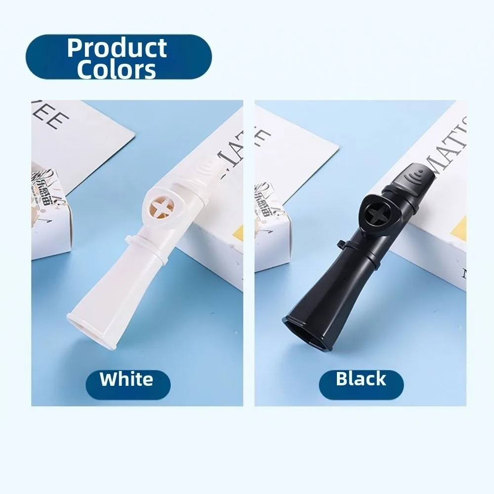 Portable Reusable Kazoo Instrument Easy To Learn Wear-resistant Wind Instrument with Lanyard Lightweight Kazoo Flute Music Gift
