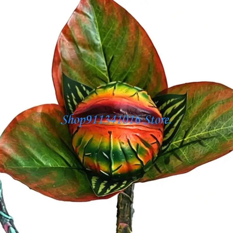  Unique Carnivorous Plant Resin Statue Sculpture For Outdoor Garden Decoration Without Flower Pot
