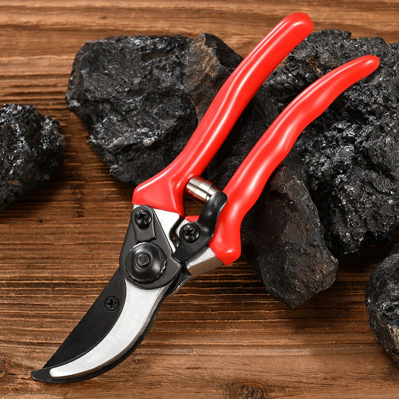 Damaly,Ergonomic Heavy-Duty Carbon Steel Pruning Shears - Sharp, No-Assembly Required for Effortless Garden Trimming