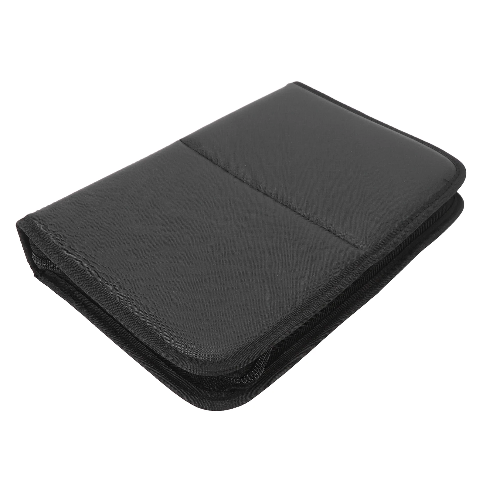 suporte-para-pinceis-de-maquiagem-couro-pu-portatil-a-prova-d'agua-preto-dobravel-29-furos-profissional-para-uso-externo