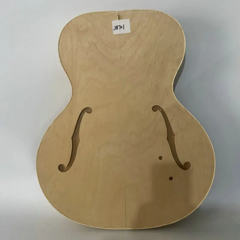 JB701 Semi Hollowbody Natural Maple Unfinished Jazz Guitar Body EPI Genuine Original DIY Replace Guitar Parts Authorised