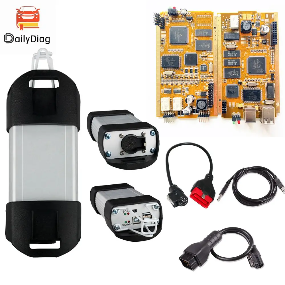 

Car Diagnostic Tool for Renault Can Clip V220 Full Chip with CYPRESS AN2131QC Gold PCB Can Clip with AN2131QC chip