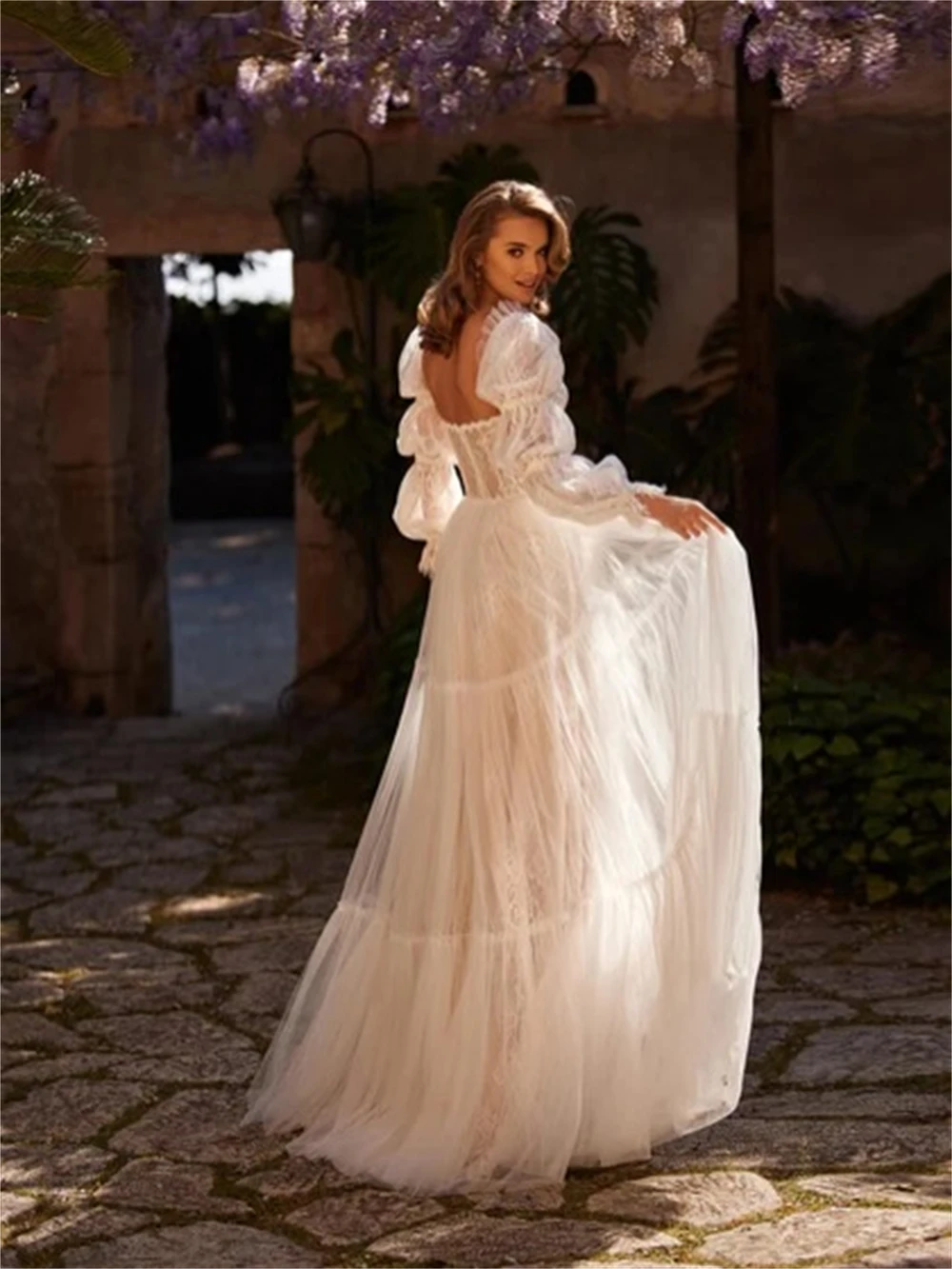 Customized Dreamy Ivory Organza Wedding Dress Formal Sweetheart Sleeveless Bridal Gowns Sexy A-Line Sweep Train Vestido De Novia