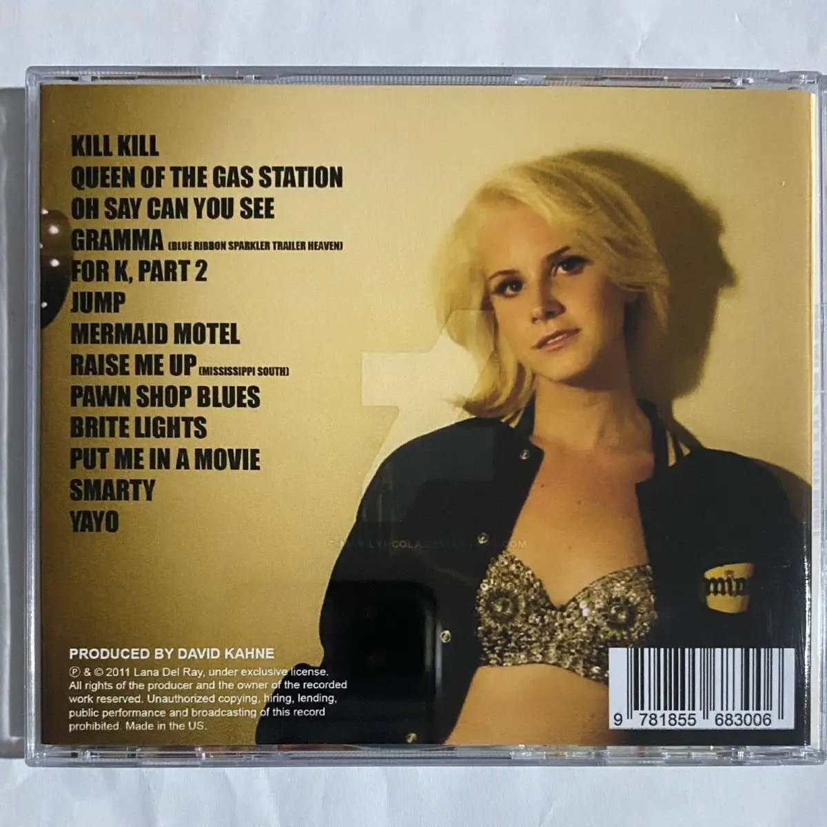 Classic Well - Known American Female Singers Lana Del Ray Music CD A K A Lizzy Grant Album Yayo Music Record Walkman Music Gifts
