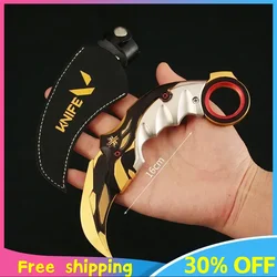 Figura de Anime de Valorant Weapon, modelo de arma samurái, juego de aleación Karambit, Katana de Metal, juguetes de regalo, 16cm