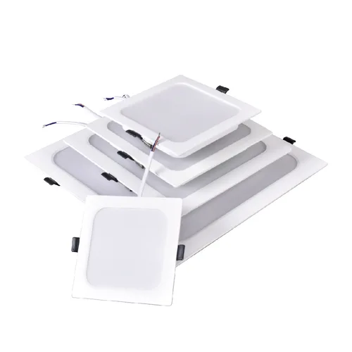 초박형 사각형 천장 다운 라이트, AC175-265V 표면 장착 LED 스포트 라이트, 홈 데코, LED 패널 조명, 5W, 9W, 12W