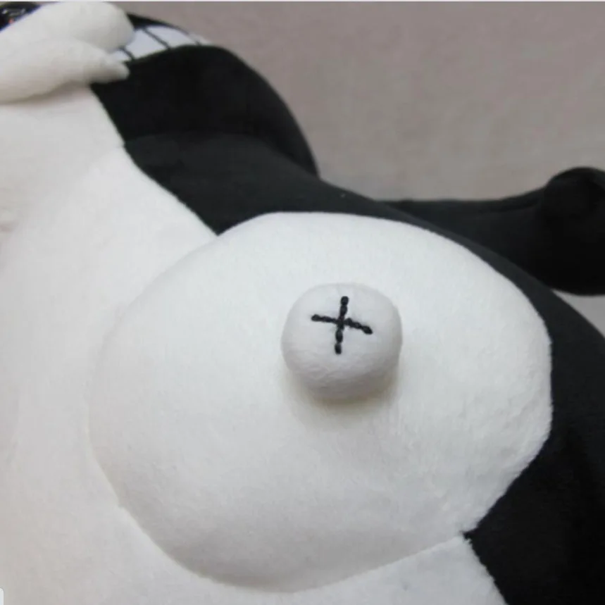 Anime Danganronpa Monokuma Gioco di Halloween Peluche Prop Cosplay Accessori per cartoni animati unisex di Natale per adulti
