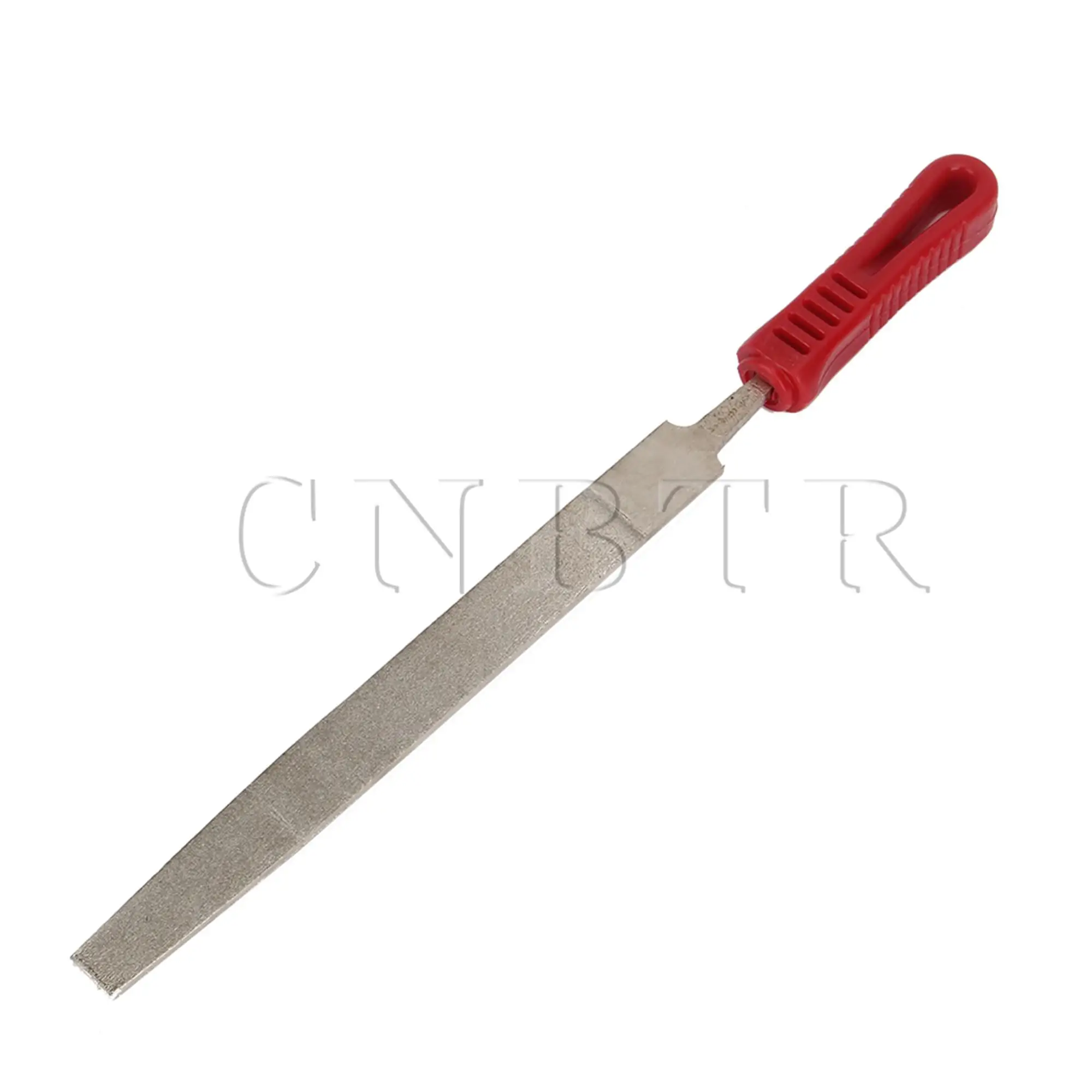 CNBTR 8-Inch File 200mm Length Grit 180 Flat Steel Stone Glass Filling Tool