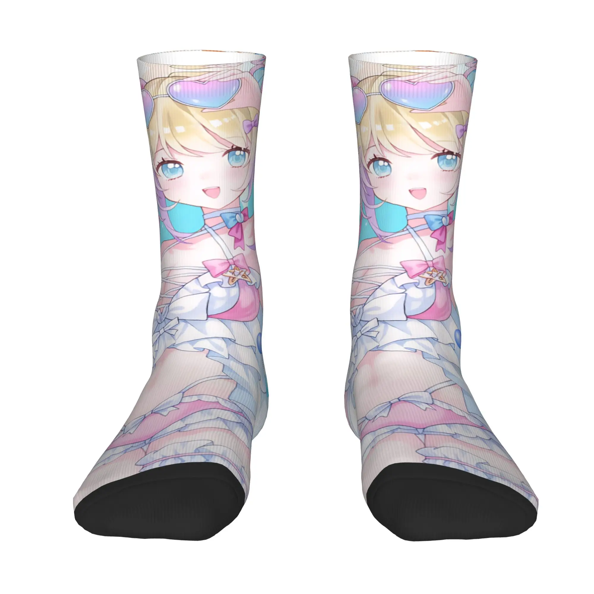 Cute Printed Game Z-Zenless Z-Zone Z-Zero Socks for Women Men Stretchy Summer Autumn Winter Anime Crew Socks