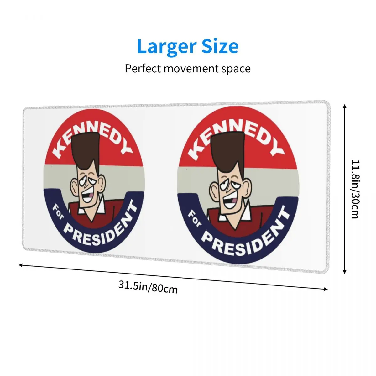 Clone High Jfk Large Mouse Pad Computer Keyboard Mouse Mat Gamer PC Laptop Desk Mat Office Accessories Table Mats