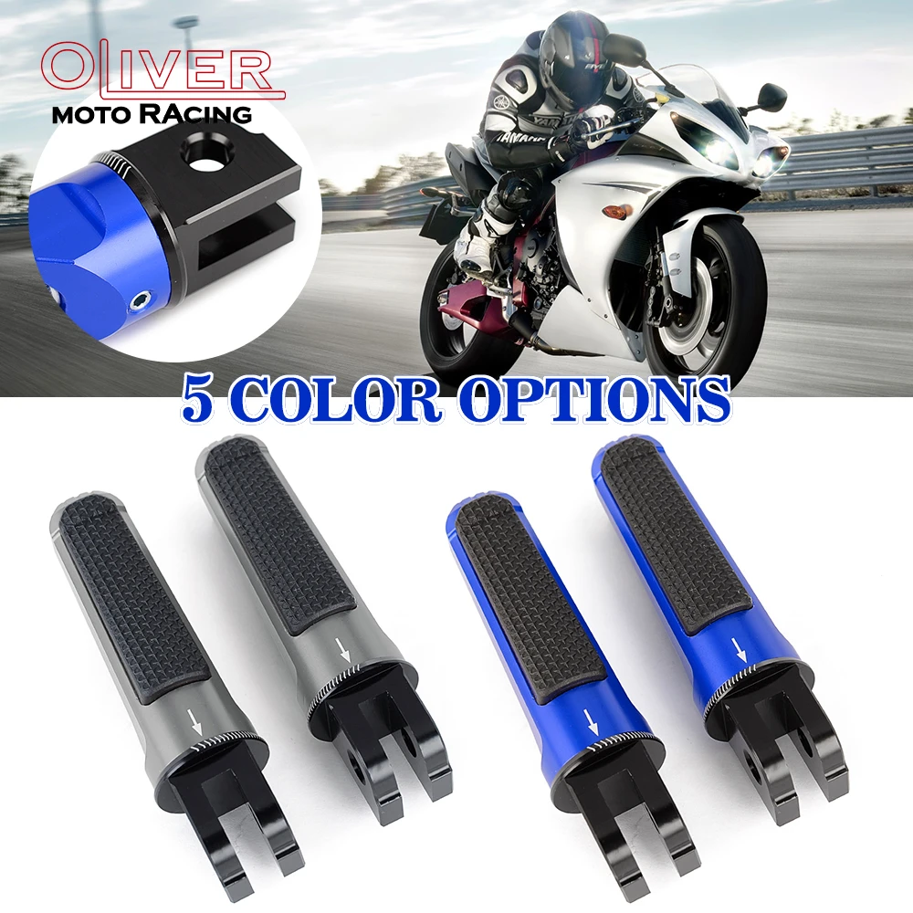 

Rear Passenger Foot Peg Footrests For YAMAHA YZF-R1 YZFR1 2002-2021 YZF-R6 YZF R1 R6 2003-2020 YZF-R1M 2017-2021