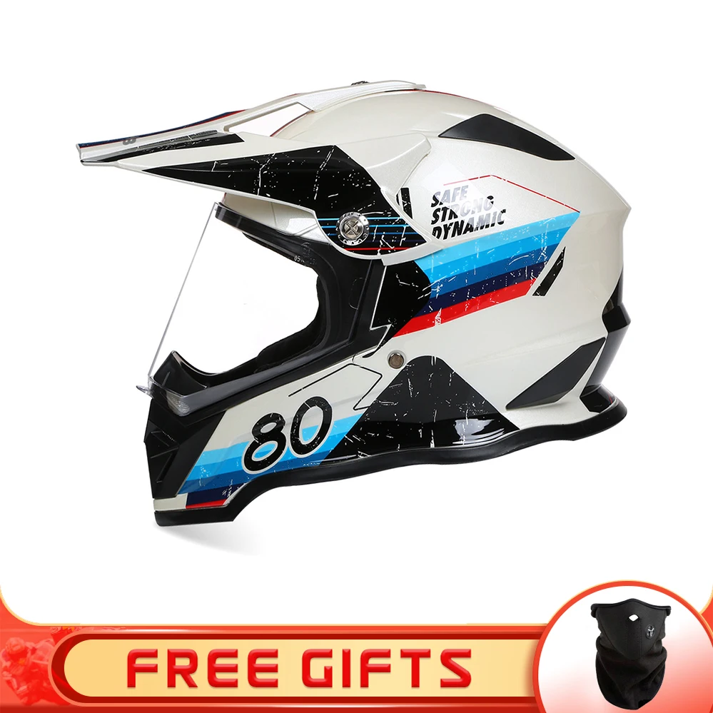 

safety Downhill DOT ECE Approvaed Full Face Helmet ATV MTB DH Off Road Cascos Motocross Bike Motocross Racing Capacete Casque