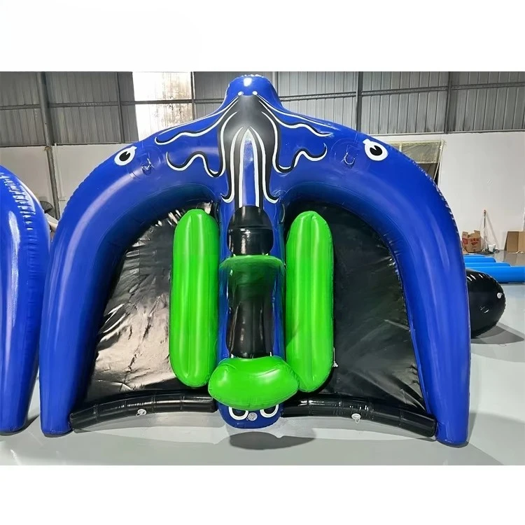 مبيعات المصنع مباشرة ألعاب مائية سمكة طائرة قارب الموز نفخ سمكة الخفافيش الطائرة #2