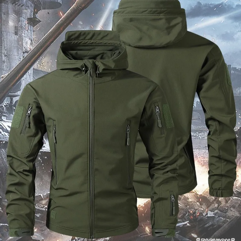 

Tactical Mens Winter Clothing 2025 Collection Fleece Inspired Windbreaker Jacket Waterproof Outdoor Clothing For Adventure