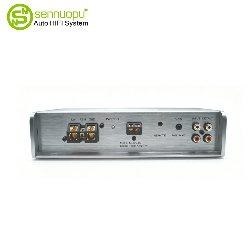 Monoblock Class D Pure Power Amplier 1200W RMS 1Ω Stable 4-Layer PCB Subwoofer 92% CE