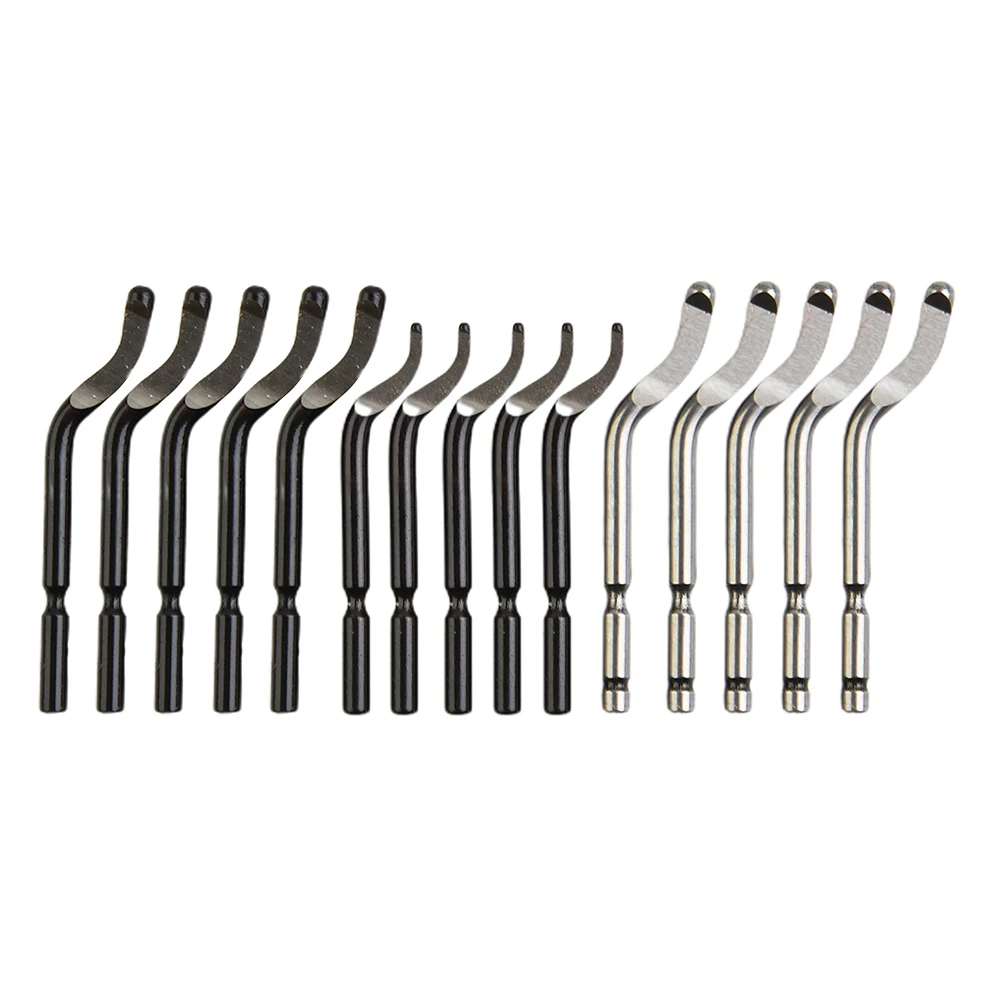 Edge Trimming Kit Deburring Tool Set Tempered High-speed Steel Versatile Deburring Tool Set Deburring Tool Red