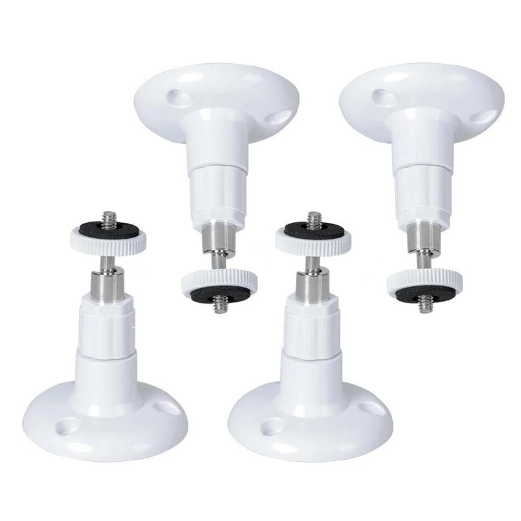 

4pieces ABS Made Camera Bracket Impact-resistant And Waterproof Flexible Wall Camera Bracket
