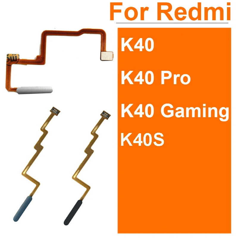 Fingerprint Sensor Flex Cable For Xiaomi Redmi K40 K40S K40 Pro K40 Gaming Power Button Touch Fingerprint Sensor Flex Ribbon