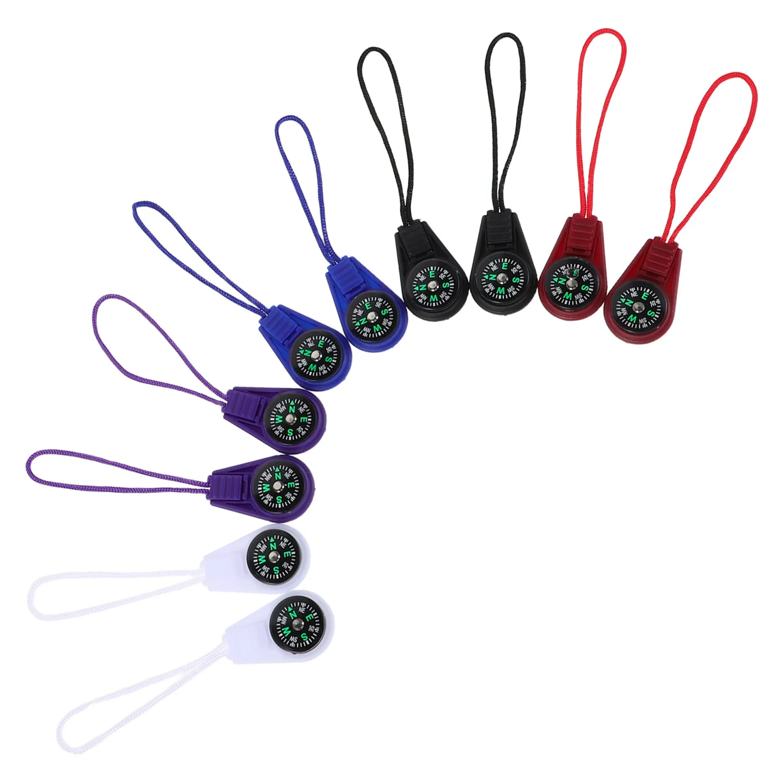 

10Pcs Portable Mini Compass High Precision Sensor Ideal for Kids Hiking Camping Outdoor Navigation and Survival Kits