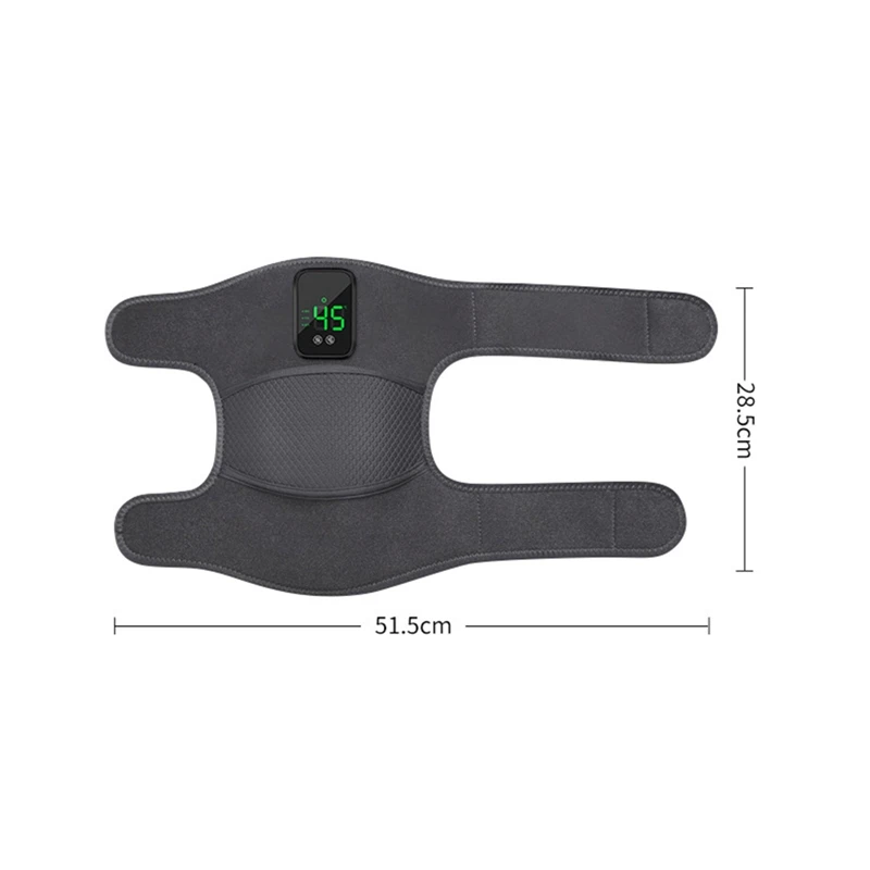 

Wireless Vibrational Knee Massager with Warm Compress Multiple Modes for Knees, Shoulders, and Elbows