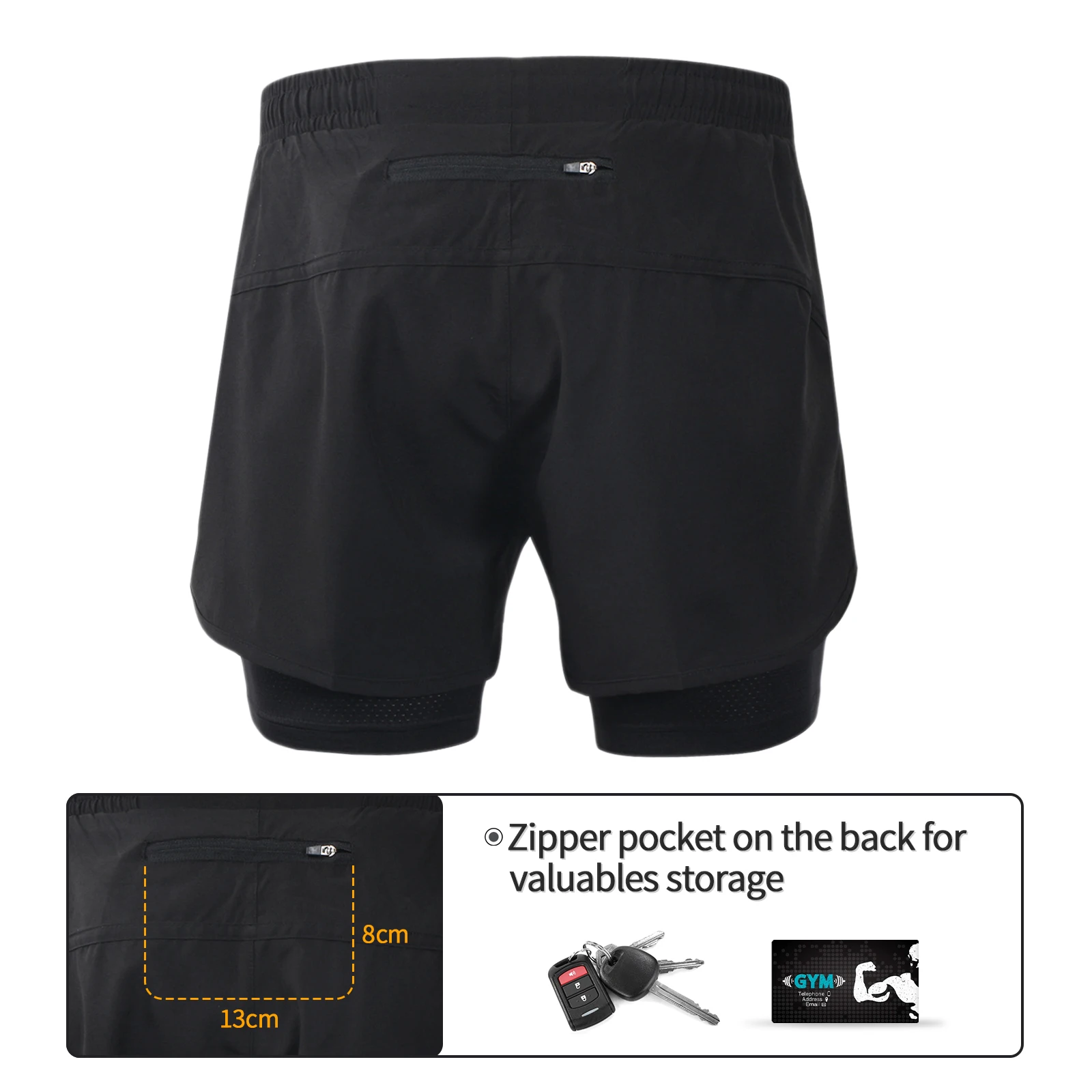 Thumbnail 3 - #45 Mens Athletic Training Shorts Discount Picks
