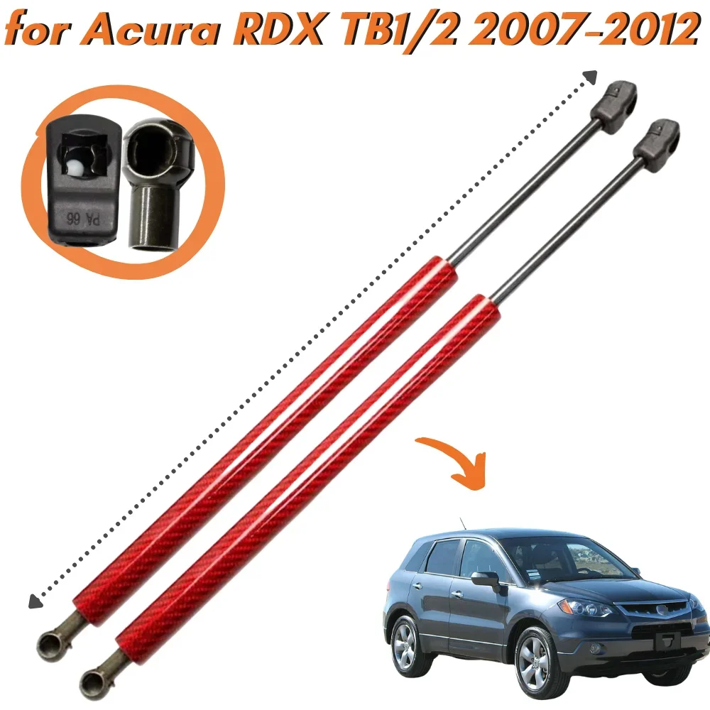 

Qty(2) Hood Struts for Acura RDX TB1/2 2007-2012 Front Bonnet Modify Gas Springs Shock Absorbers Lift Supports Dampers