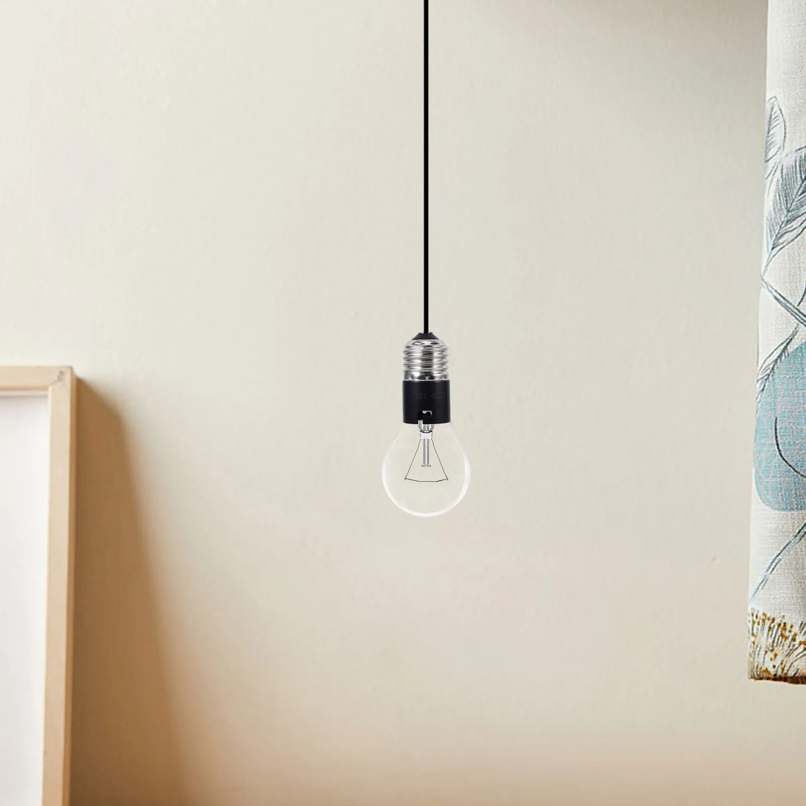 

E27 to Bulb Socket Adapter Converter Pendant Lamp Fridge Threaded Light Bulb Converter Light Screw Fit PC Bulbs Home Office Use