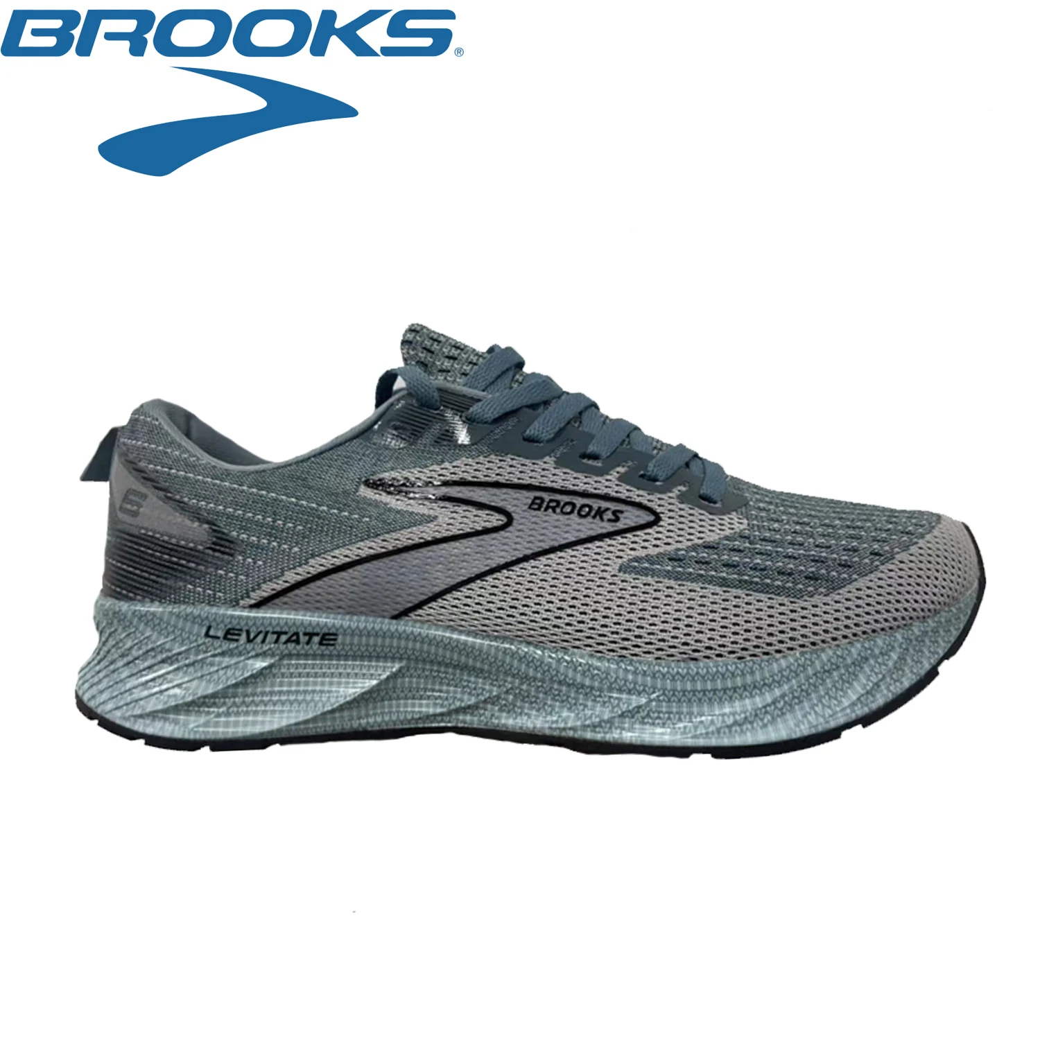 Brooks Shoes Levitate 6 Running Shoes for Men Non-slip Wear-Resistant Outdoor Marathon Sneakers Men Casual Fitness Training Shoe