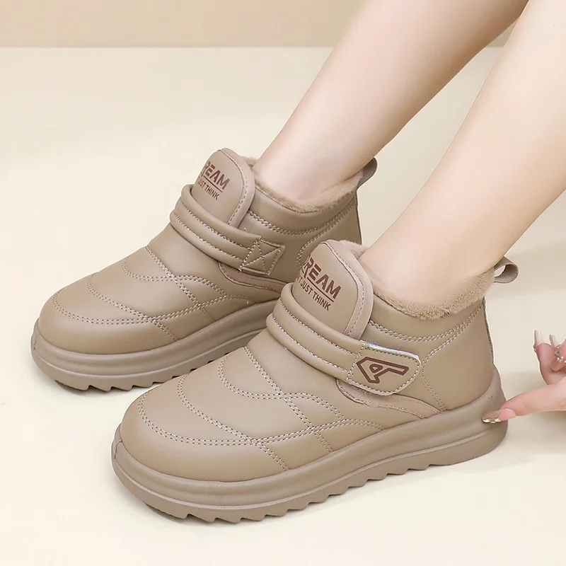 

New Arrival Women's Winter Snow Boots Lined Thick Warm Casual Cotton Boots Ladies Shoes Classic Comfortable Mom Furry Booties