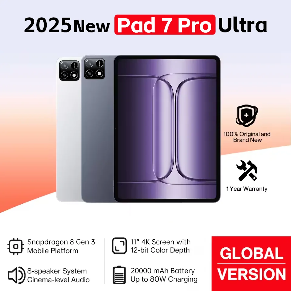 yZ[z2025NV^IWiO[oŃ^ubgPC Pad 7 Pro Ultra Snapdragon 8gen3 Android 14 HD 4KA22GB + 2TBAfASIM 5GWIFI