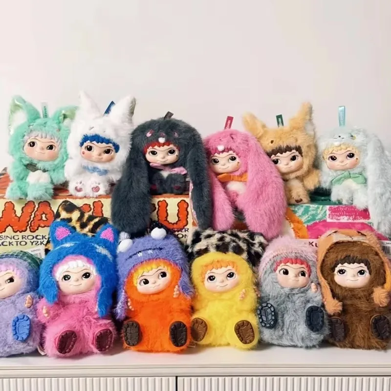 Wakuku Mischief Diary Series Blind Box Kawaii Anime Doll High Quality Cute Figures Keychain Bag Decoration Doll Gifts for Kids