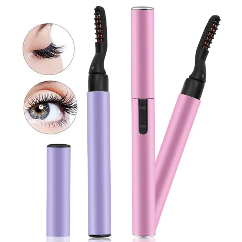 

Electric Heated Eyelash Curler Pen Portable Eyelash Curler for Effortless Curls and Separation for Travel and Everyday Makeup