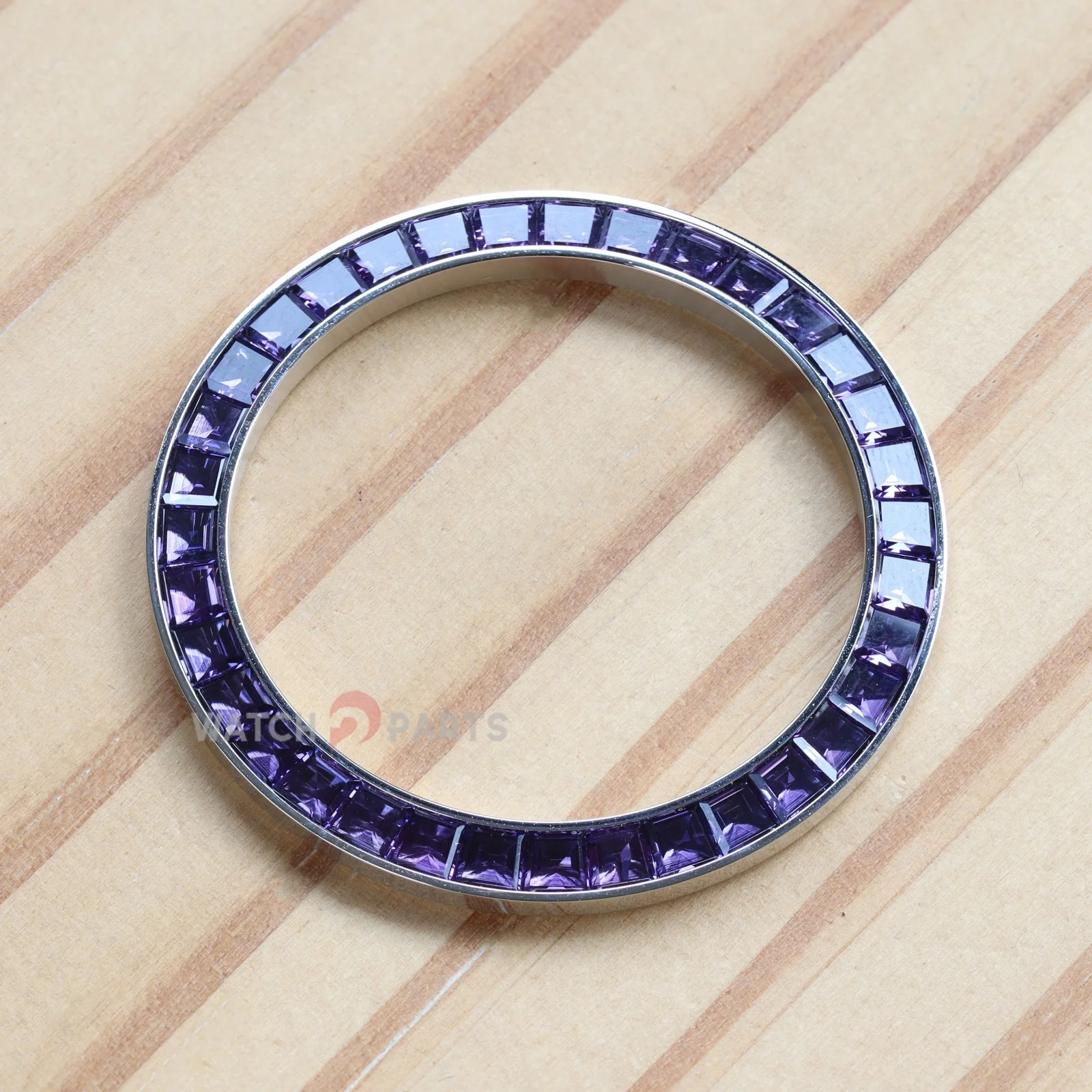 Synthetic Purple Spinel Bezel for Rolex Daytona 40mm Watch Gemstone