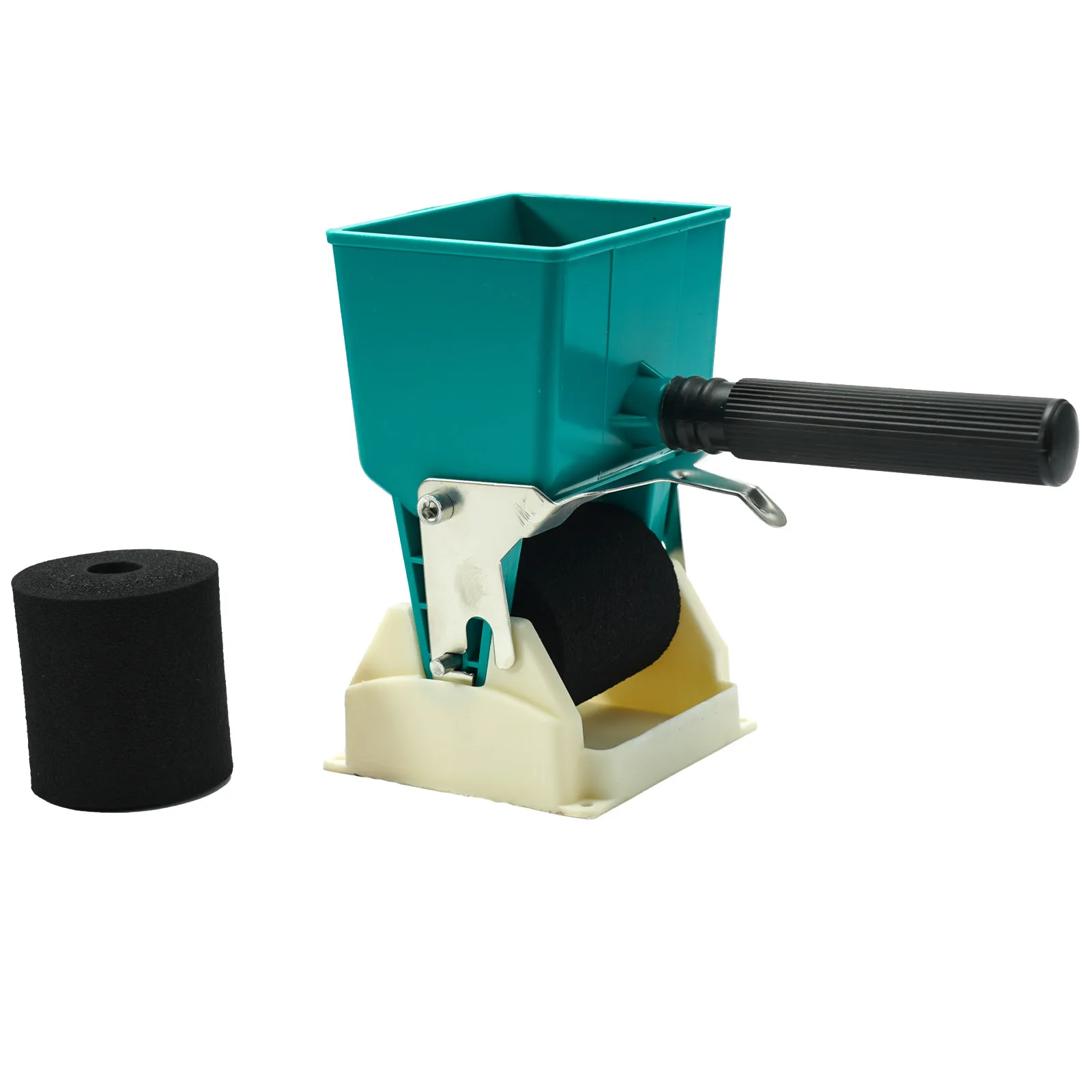 Manual Roller Glue Applicator 6 Inch Sponge Wheel With Adjustable Handle For Woodworking Furniture Leather Carton Coating Tool