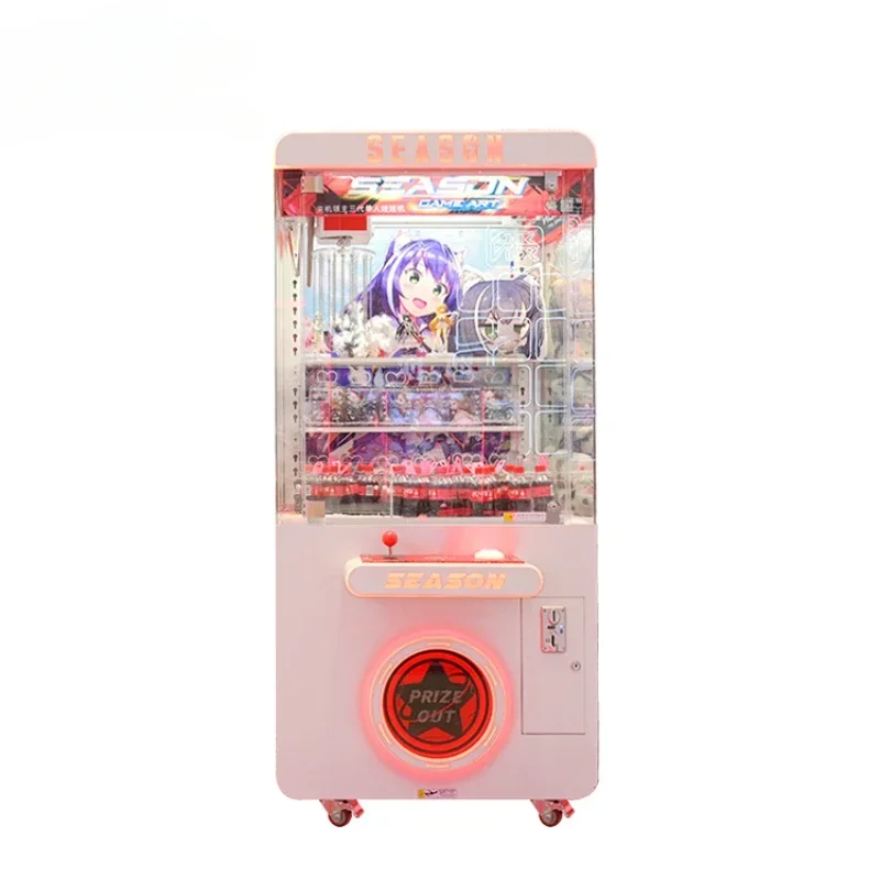 Indoor game art claw machine 3 Simulator Toy Claw Game Coin Operated game for kids Amusement Electric parks