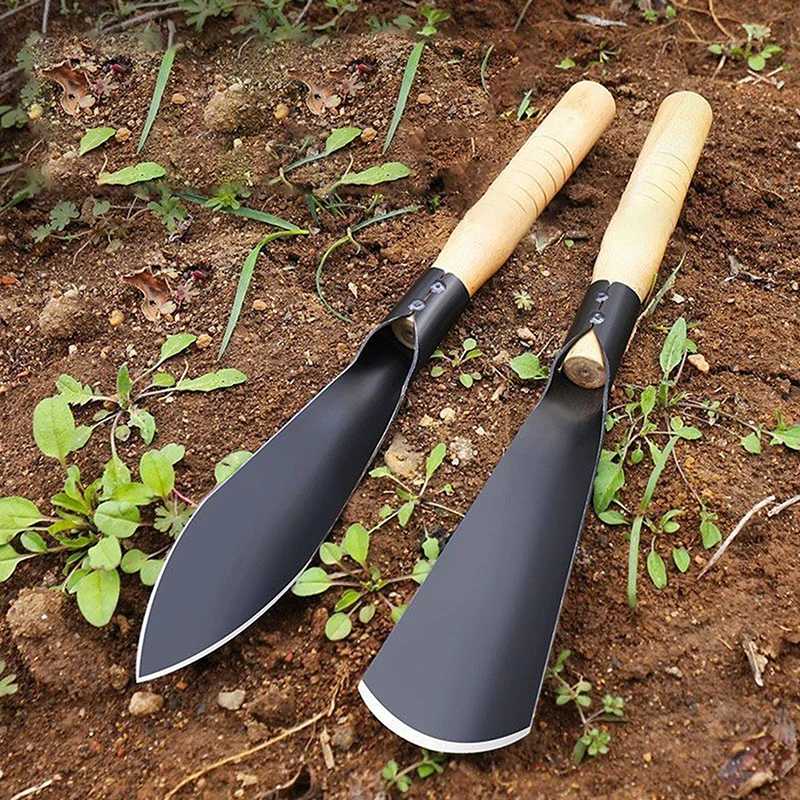 Multifunctional Garden Tool Shovel Dig Wild Vegetables Drive Sea Plant Flowers Shovel Soil Thickening Iron Hoe Weeding Shovel
