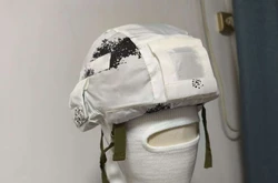 Russian 6b47 helmet cover (excluding helmet) winter camouflage snow camouflage helmet cloth