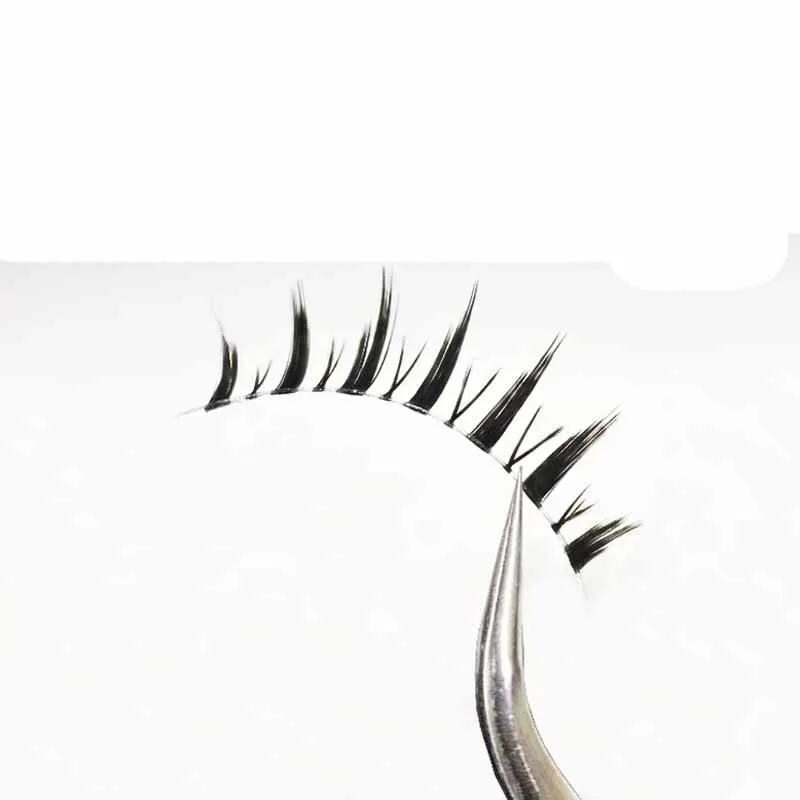 5 cặp lông mi giả phụ nữ tự nhiên Nhật Bản nghiêm trọng trang điểm ngắn mỏng mắt Lash mở rộng cosplay giả mắt lông mi