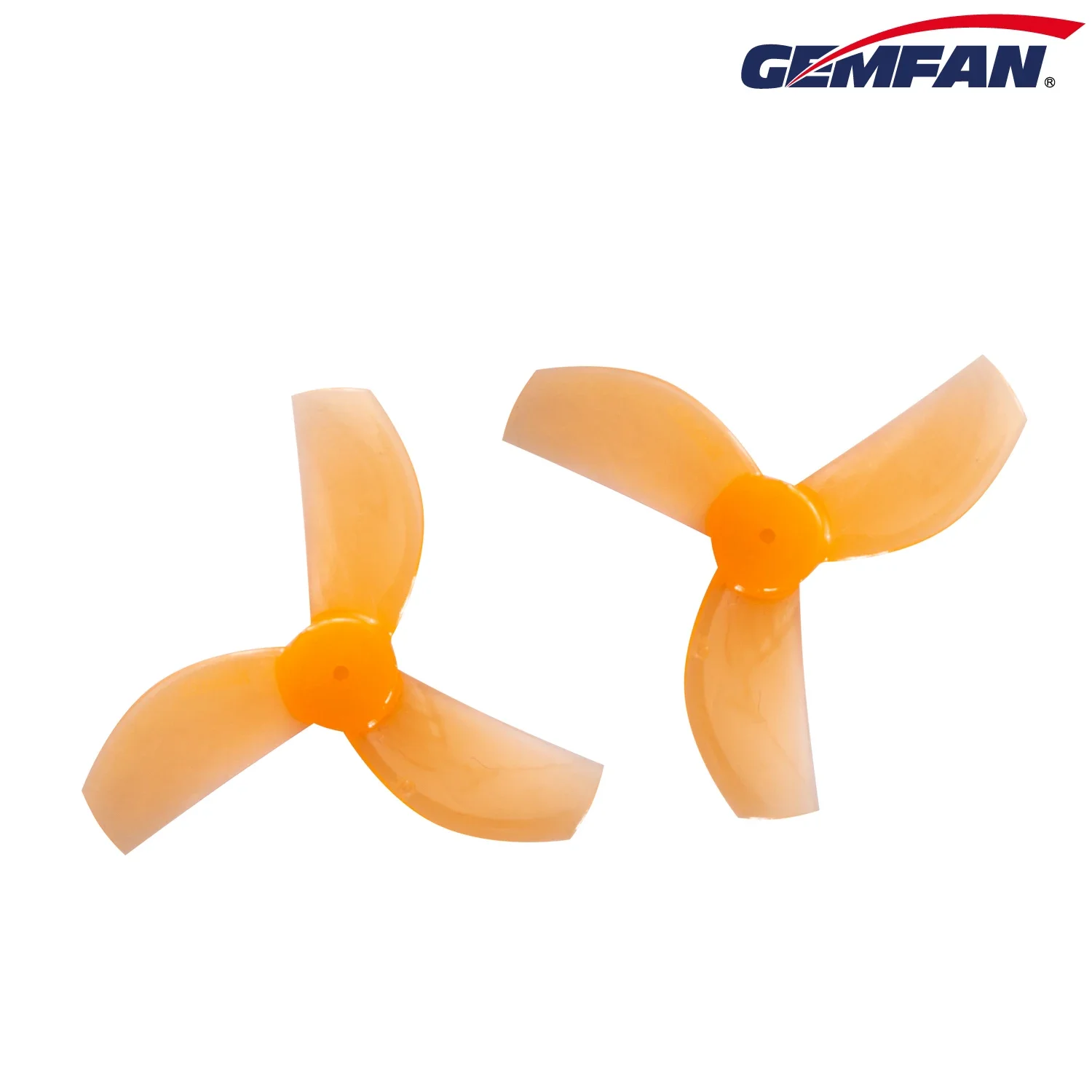 4쌍 Gemfan 35mm-3 35mm 3-블레이드 PC 마이크로 프로펠러 1.0mm RC FPV 레이싱 프리스타일 FPV Tinywhoop 드론용